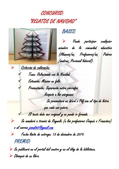 CONCURSO cuentos de navidad