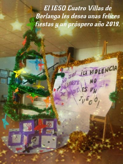 Felicitación I.E.S.O. Cuatro Villas 2018